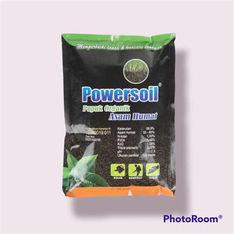 Pupuk Organik Asam Humat Powersoil 500 Gram Lazada Indonesia