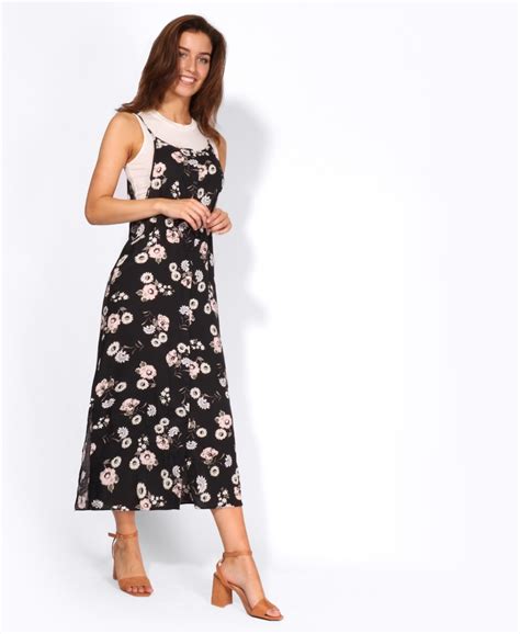 Dresses Floral Slip Dress With Vest Krisp