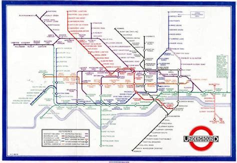 Harry Beck London Underground Maps