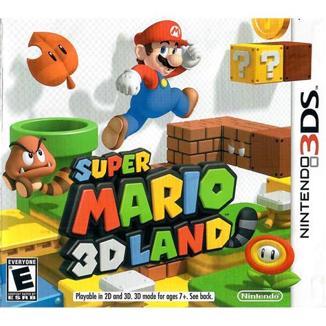 Super Mario 3d Land Nintendo 3ds 1 Com Detalhe Jogo Mídia Física Arena Games Loja Geek