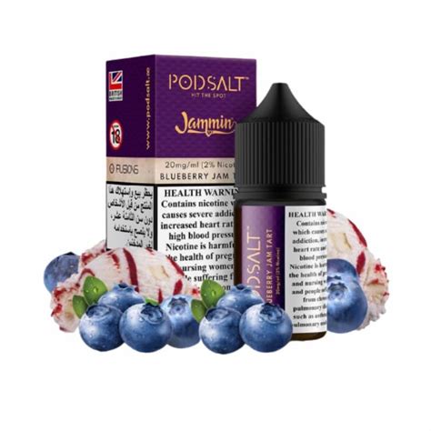 Pod Salt Blueberry Jam Tart Buy Mg Best Salt Flavors Uae