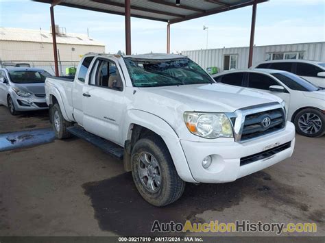 5TETU62N97Z338312 TOYOTA TACOMA PRERUNNER V6 View History And Price