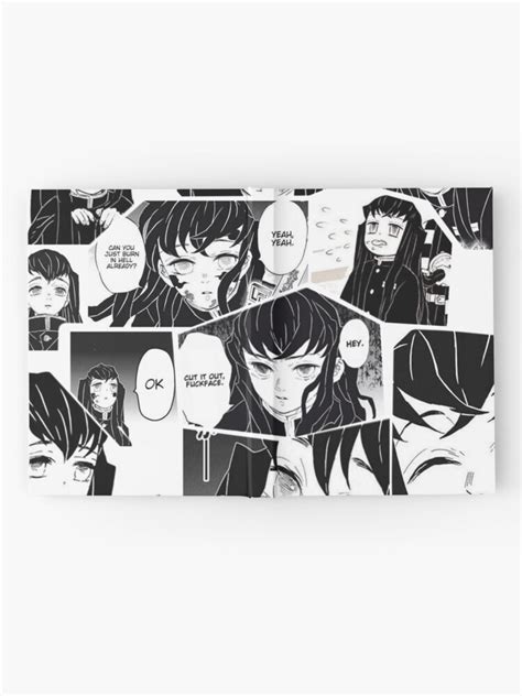 "muichiro manga panels" Hardcover Journal for Sale by bluevea | Redbubble