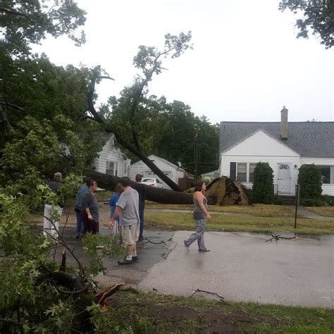 Storms Down Trees Knock Out Power For Thousands Across Muskegon County