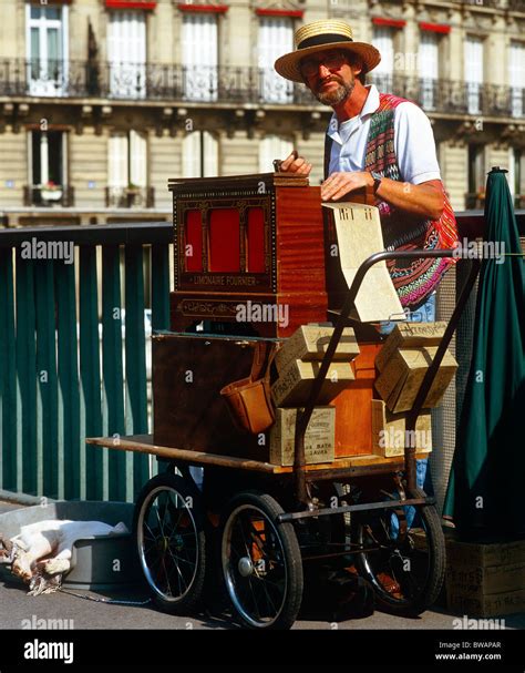 Street Musician Paris France Stock Photo Alamy