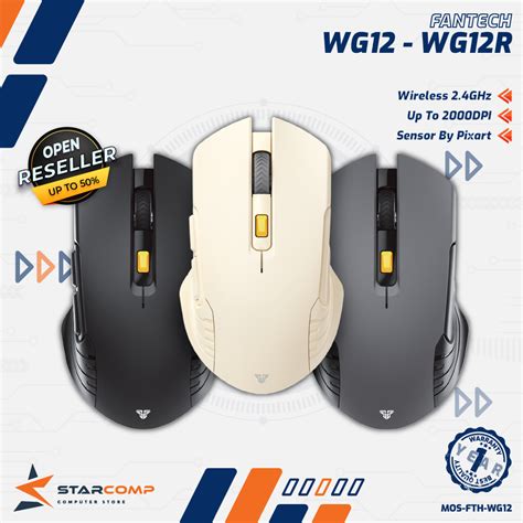 Jual Mouse Wireless Gaming Fantech Wg R Wg Raigor Gen Iii