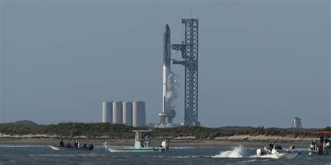 Spacex Se Prépare Au Second Décollage De Sa Fusée Starship La Plus