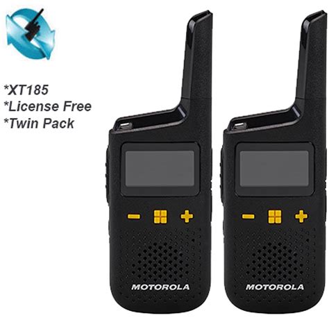 Motorola XT185 Twin Pack Two Way Radios Long Range