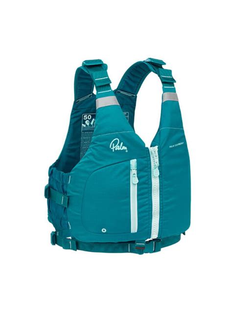 Palm Meander Pfd Ladies Buoyancy Aid Teal Andy Biggs Watersports