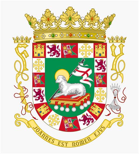 Puerto Rico Coat Of Arms, HD Png Download - kindpng