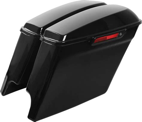 Amazon SLMOTO Gloss Black 5 Inch Stretched Extended Saddlebag Fit