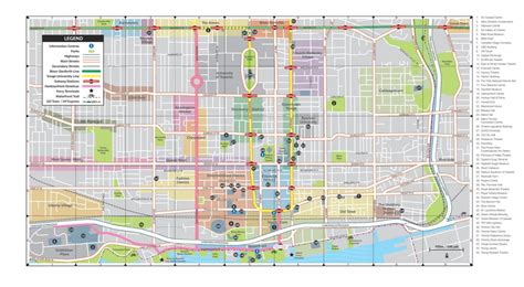 Downtown Toronto Map Map Of Downtown Toronto Canada