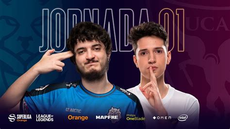 G2 ARCTIC VS UCAM ESPORTS CLUB Superliga Orange LoL JORNADA 01