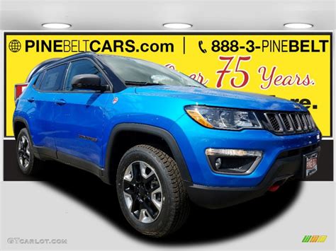 2018 Laser Blue Pearl Jeep Compass Trailhawk 4x4 122646158 Photo 10