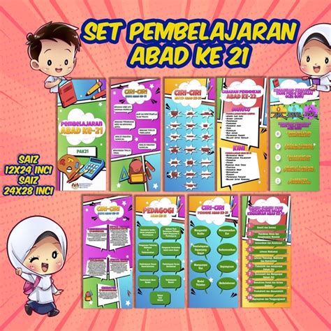 Set Keceriaan Pendidikan Abad Ke 21 PAK21 Shopee Malaysia