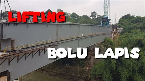 Jembatan Cileungsi Reposition Box Girder Baja Youtube