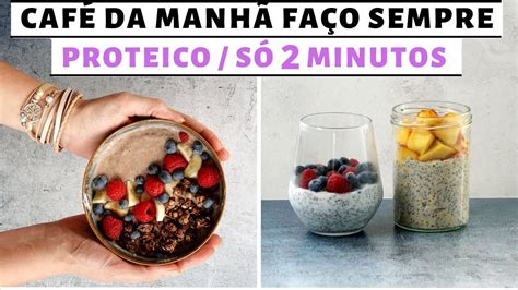 Rápido e Saudável Café da Manhã Preferido p Perder Gordura que Faço