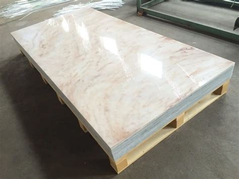 Supply 4x8 Feet Marble Effect Acrylic Sheet Marble Pattern Wholesale