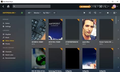 Plex Media Player 25801076 Download Review Screenshots