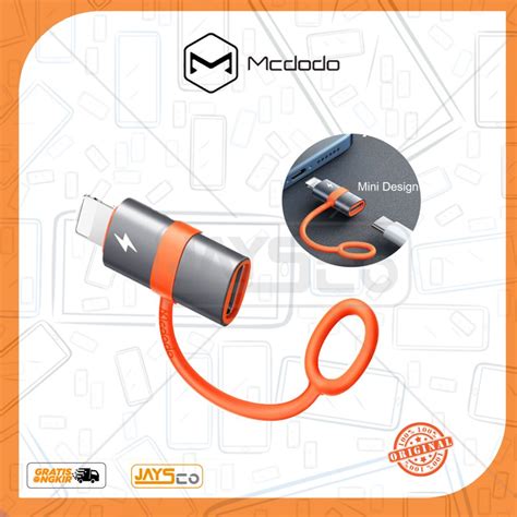 Jual Mcdodo Ot Adapter Type C To Lightning Pd Fast Charging Iphone