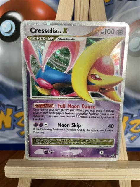 Pok Mon Tcg Cresselia Lv X Great Encounters Holo Rare Holo Lv X