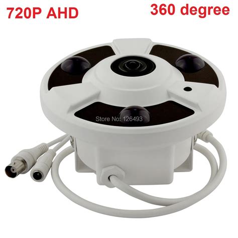 CCTV Indoor Home Security Analog HD Surveillance Panoramic 360 Degree