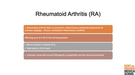 Rheumatoid Arthritis Flashcards Quizlet