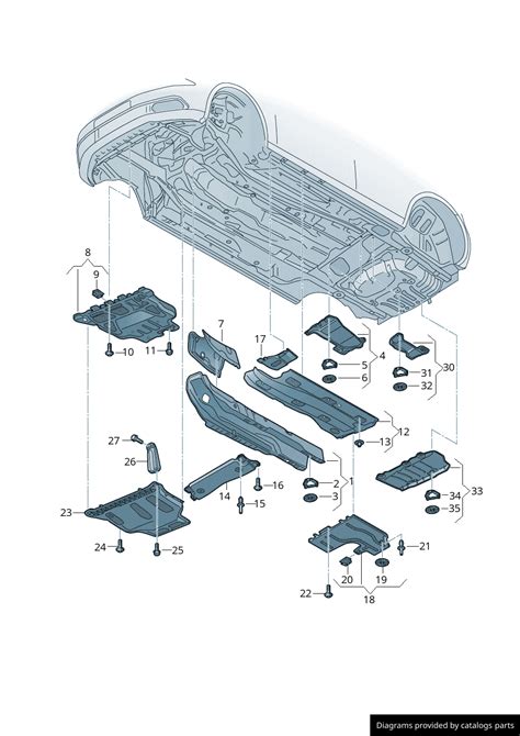 Volkswagen Heat Shield For Floorpanel 5q0825721f Lllparts