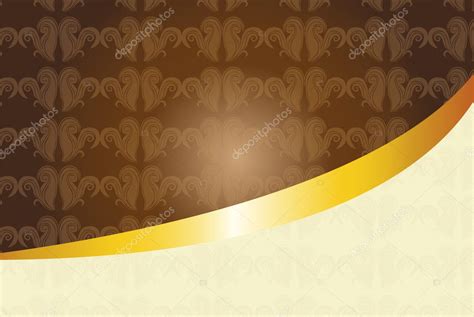 Brown And Gold Background — Stock Vector © Grgroupstock 6196886