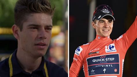 Route Wout Van Aert Remco Evenepoel M A Surpris Sur La Vuelta