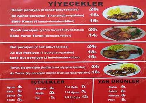 Menu at Bayramoğlu Ziyafet Sofrası Istanbul Küçükyalı