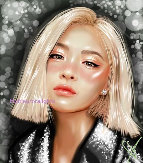 Ryujin From Itzy Original K Pop Fanart Print Etsy Canada In