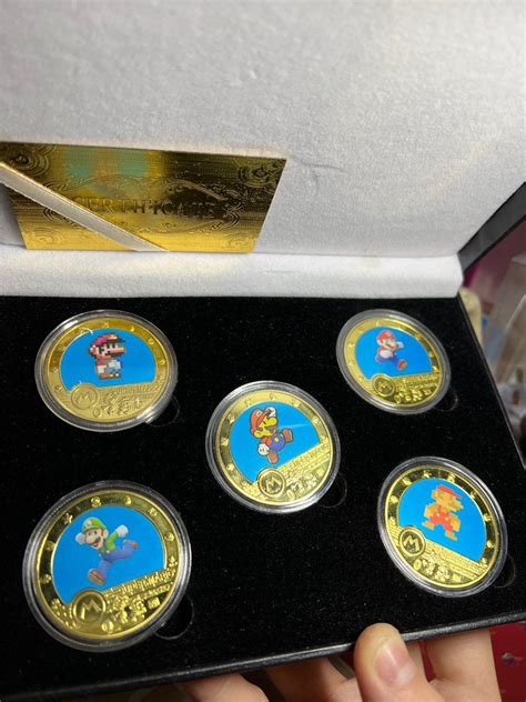 Super Mario Coin, Hobbies & Toys, Memorabilia & Collectibles, Currency ...