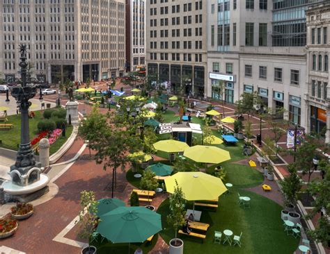 Monument Circle Park — Merritt Chase