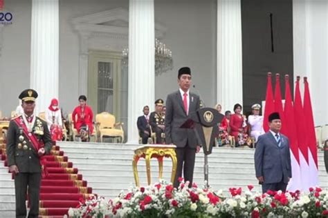 Presiden Jokowi Pimpin Upacara Hut Ke 77 Tni Satu Harapan