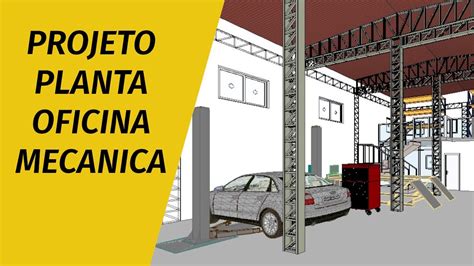 Planta De Oficina Mecanica Projeto Completo YouTube