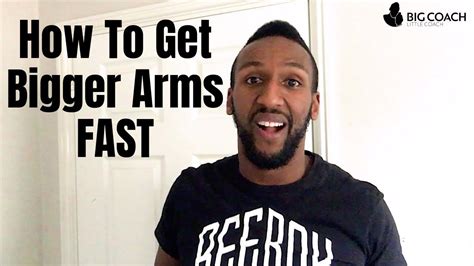 How To Get Bigger Arms Fast Youtube