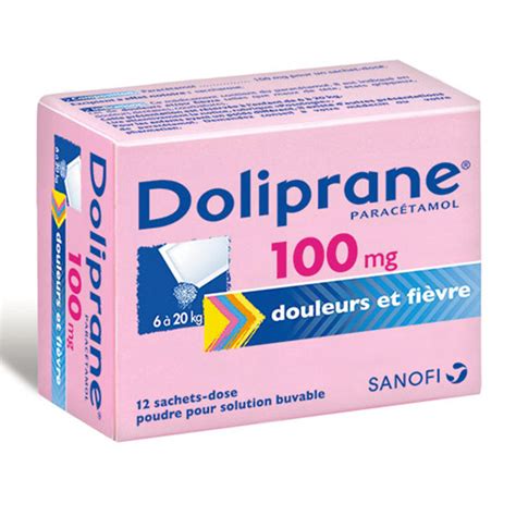 Doliprane Mg Poudre Pour Solution Buvable Sachets Dose