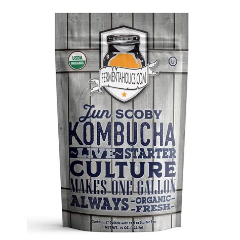 Complete Jun Kombucha Brewing Starter Kit Organic Make Jun Kombucha