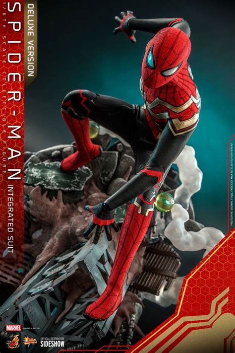Figurine Hot Toys Spider Man Integrated Suit Deluxe Version