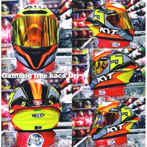 Jual Kyt Helm Tt Course Jaume Masia Paket Ganteng Termurah Shopee