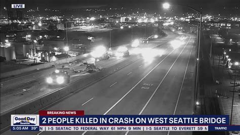 2 Killed In Crash On West Seattle Bridge Youtube