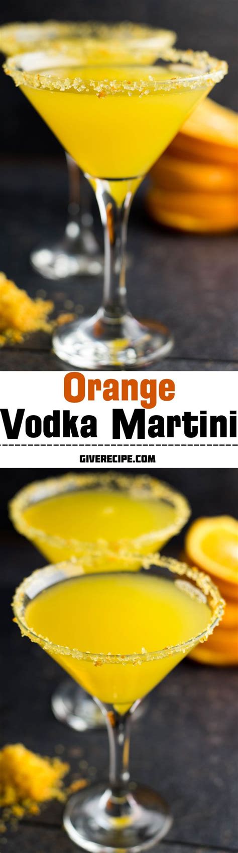 Orange Vodka Martini Recipe Recipe Orange Vodka Martini Recipes