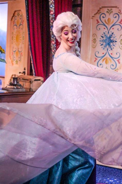Queen Elsa Frozen Royal Sommerhus Walt Disney World Face Character