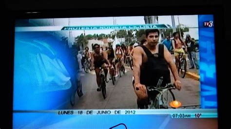 Ciclistas Desnudos En Puebla World Naked Bike Ride 2012 YouTube