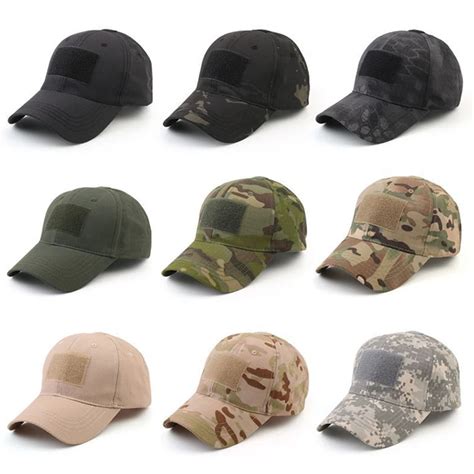 Gorra De B Isbol De Camuflaje Para Hombre Y Mujer Gorro T Ctico Militar