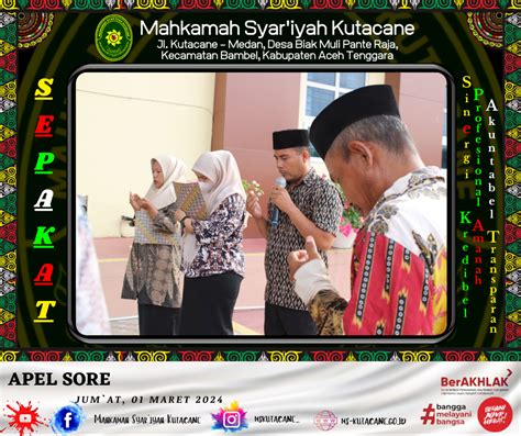 Apel Sore MS Kutacane Jum At 01 Maret 2024