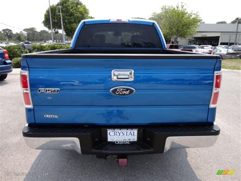 2009 Blue Flame Metallic Ford F150 Xlt Supercrew 49136139 Photo 10 Car Color