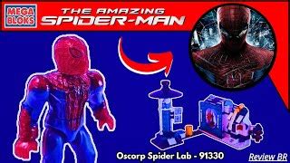 Mega Bloks The Amazing Spider Man Oscorp Spider Lab Doovi