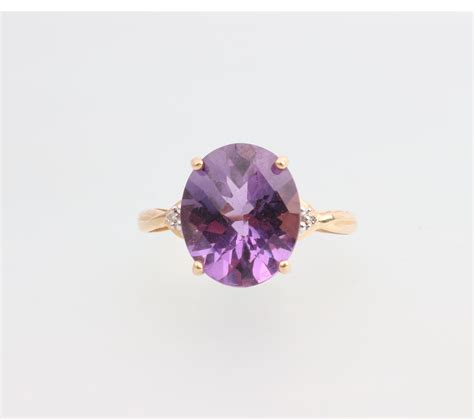 Amethyst Diamant Ring Schmuck Und Uhren 19 10 2023 Erzielter Preis